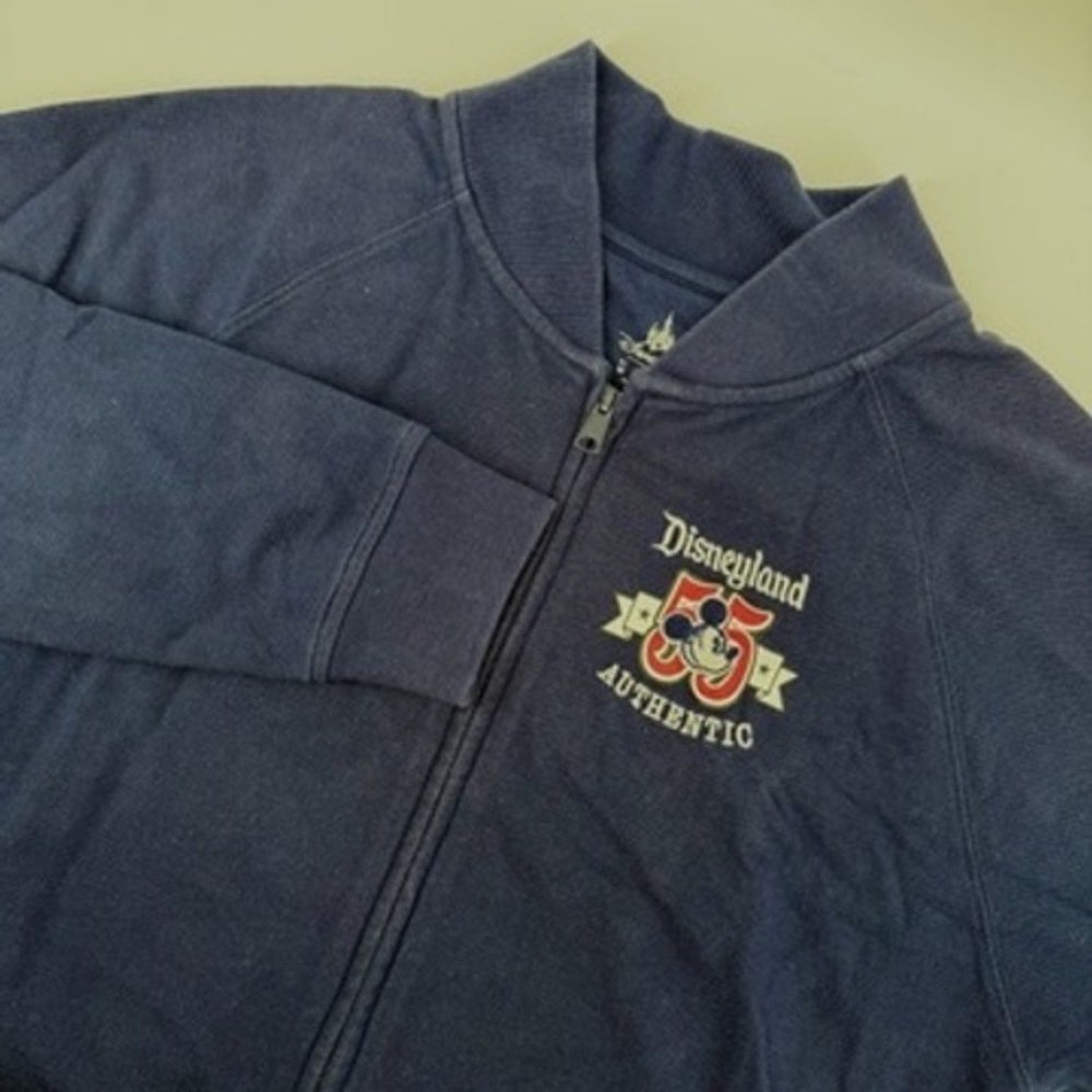 Disney Parks Disneyland 1955 Authentic Mickey Mouse Full Zip Jacket Mens‎ Small